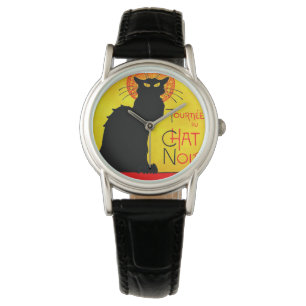Le Chat Noir  Horloge