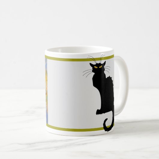 Le Chat Noir in de Japanse brug van Monet Koffiemok (Voorkant rechts)