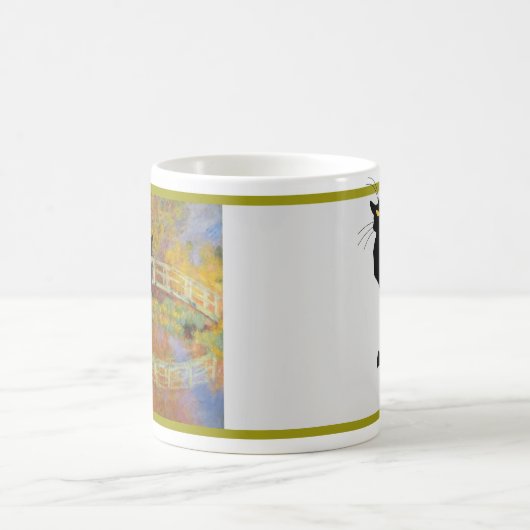 Le Chat Noir in de Japanse brug van Monet Koffiemok (Center)