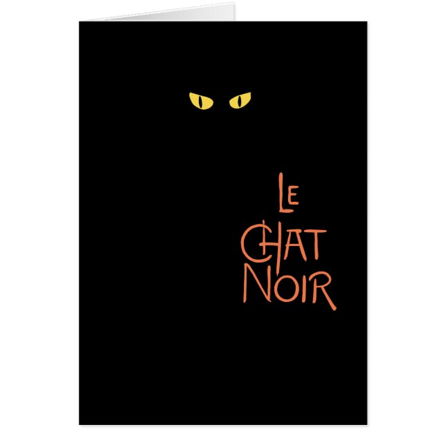 Le Chat Noir in the Dark (Voorkant)