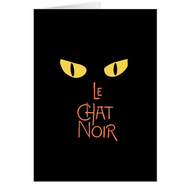 Le Chat Noir in the Dark (Voorkant)