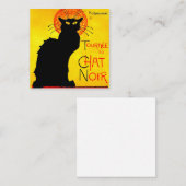 Le Chat Noir Informatiekaartje (Voorkant / Achterkant)