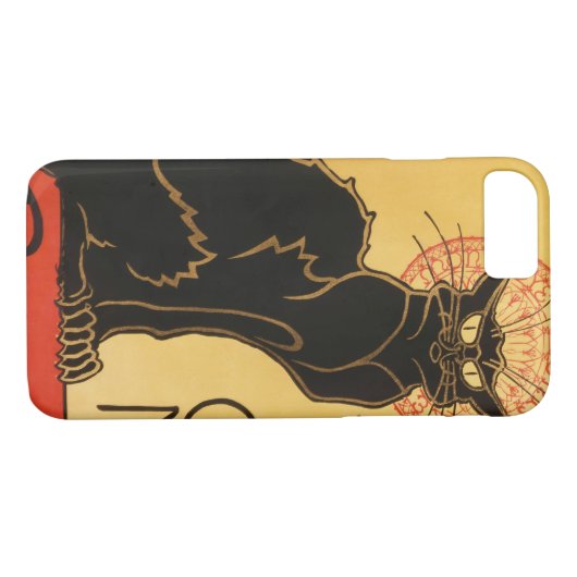 Le Chat Noir iPhone 7 hoesje (Achterkant (Horizontaal))