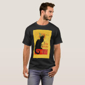 Le Chat Noir - Joyeux Anniversaire T-shirt (Voorkant volledig)