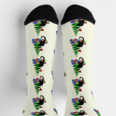 Le Chat Noir Kerstmis Sokken (Top)