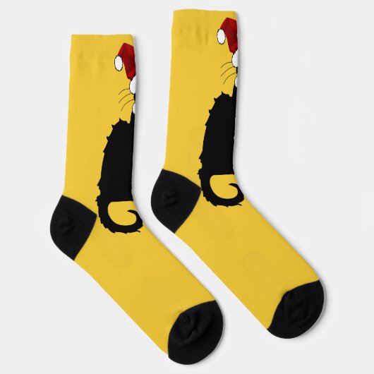 Le Chat Noir Kerstmis Sokken (Rechts)