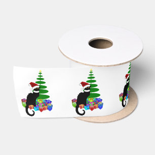 Le Chat Noir Kerstmuts Kerstmis Satijnen Lint