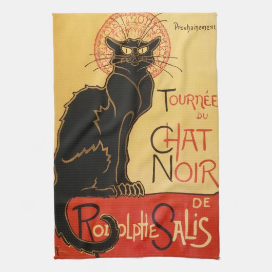 Le Chat Noir Kitchen Towel Theedoek (Verticaal)