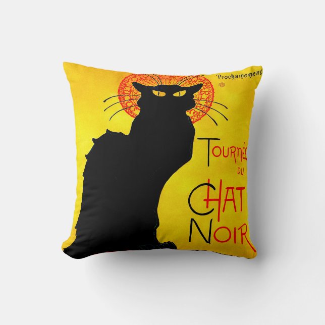 Le Chat Noir  Kussen (Voorkant)