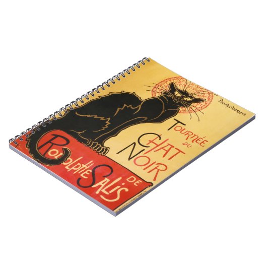 Le Chat Noir-laptop Notitieboek (Linkerzijde)