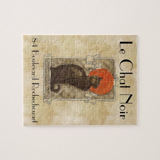 Le Chat Noir Legpuzzel (Horizontaal)