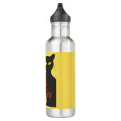 Le Chat Noir Modern Red en Yellow Waterfles (Rechts)