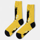 Le Chat Noir New Years Sokken (Links)