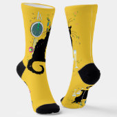 Le Chat Noir New Years Sokken (Gebogen)