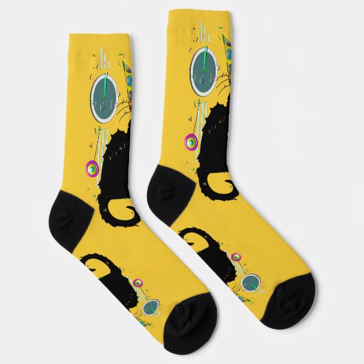 Le Chat Noir New Years Sokken (Rechts)