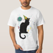 Le Chat Noir New Years T-shirt (Voorkant)