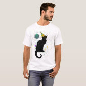 Le Chat Noir New Years T-shirt (Voorkant volledig)