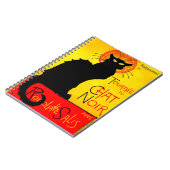 Le Chat Noir  Notitieboek (Linkerzijde)