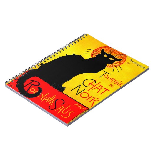 Le Chat Noir  Notitieboek (Linkerzijde)