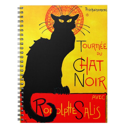 Le Chat Noir  Notitieboek (Voorkant)