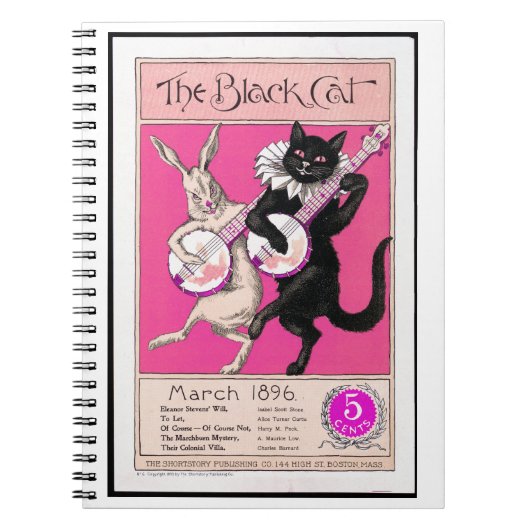 Le Chat Noir Notitieboek (Voorkant)