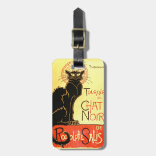 Le chat noir, Original billboard Bagagelabel