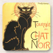 Le chat noir, Original billboard Drankjes Onderzetter (Voorkant)