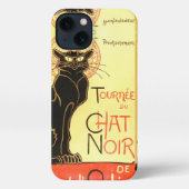 Le chat noir,Original billboard iPhone Hoesje (Achterkant)