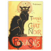 Le chat noir, Original billboard Klembord (Achterkant)