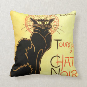 Le chat noir, Original billboard Kussen