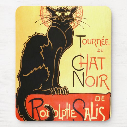Le chat noir, Original billboard Muismat (Voorkant)