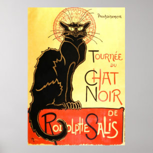 Le chat noir, Original billboard Poster