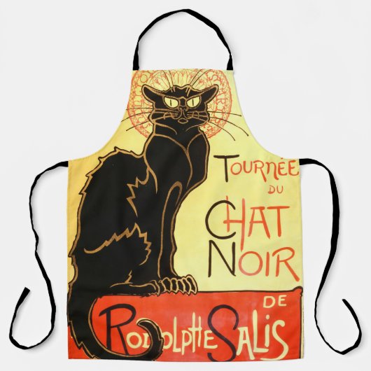 Le chat noir, Original billboard Schort (Voorkant)