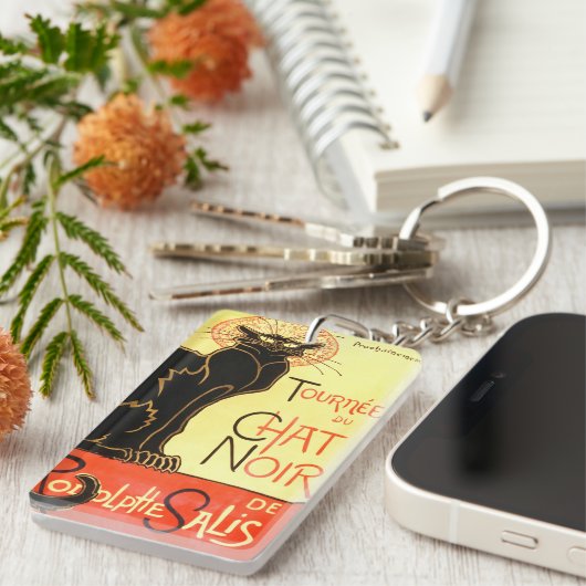 Le chat noir, Original billboard Sleutelhanger (Voorkant Rechts)