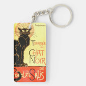Le chat noir, Original billboard Sleutelhanger (achterkant)