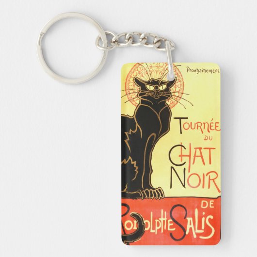 Le chat noir, Original billboard Sleutelhanger (Voorkant)