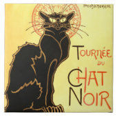 Le chat noir, Original billboard Tegeltje (Voorkant)