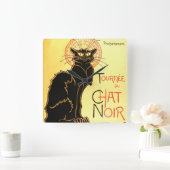 Le chat noir, Original billboard Vierkante Klok (Huis)