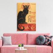 Le Chat Noir Original Canvas Afdruk (Insitu (Woonkamer))
