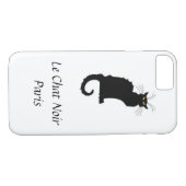Le Chat Noir Paris iPhone 7 hoesje (Achterkant (Horizontaal))