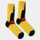 Le chat Noir Pilgrim Thanksgiving Sokken (Rechts)