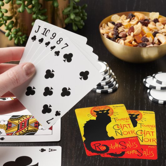 Le Chat Noir Pokerkaarten (Insitu)