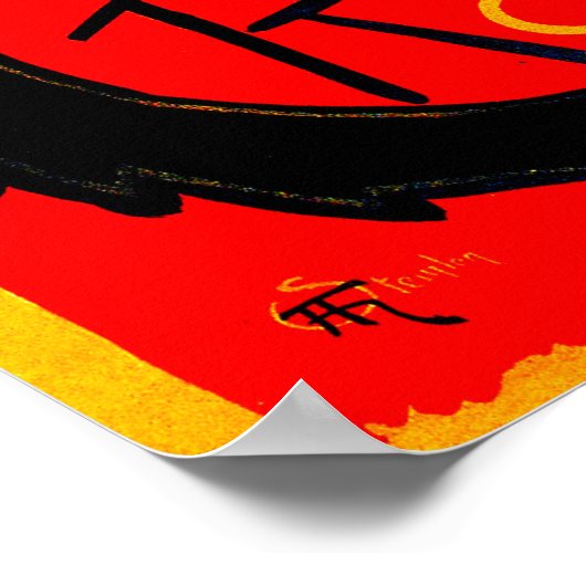 Le Chat Noir  Poster (Hoek)