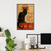 Le Chat Noir Poster – Théophile Steinlen Kunst (Thuiskantoor)