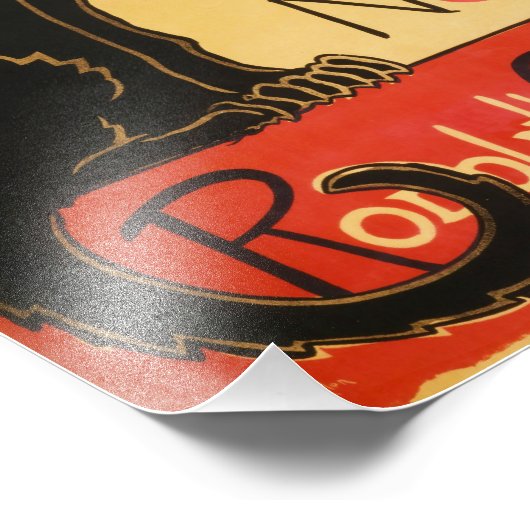 Le Chat Noir Print Foto Afdruk (Hoek)