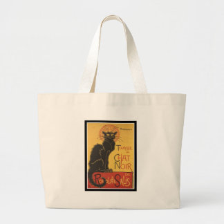 LE CHAT NOIR PRINT GROTE TOTE BAG