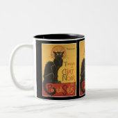 LE CHAT NOIR PRINT TWEEKLEURIGE KOFFIEMOK (Links)