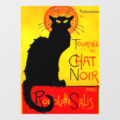 Le Chat Noir Raamsticker (Vel)