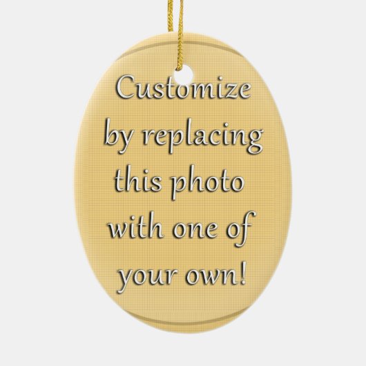 Le Chat Noir Santa Hat Christmas Keramisch Ornament (Achterkant)