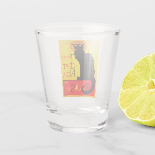 Le Chat Noir  Shot Glas (Achterkant)